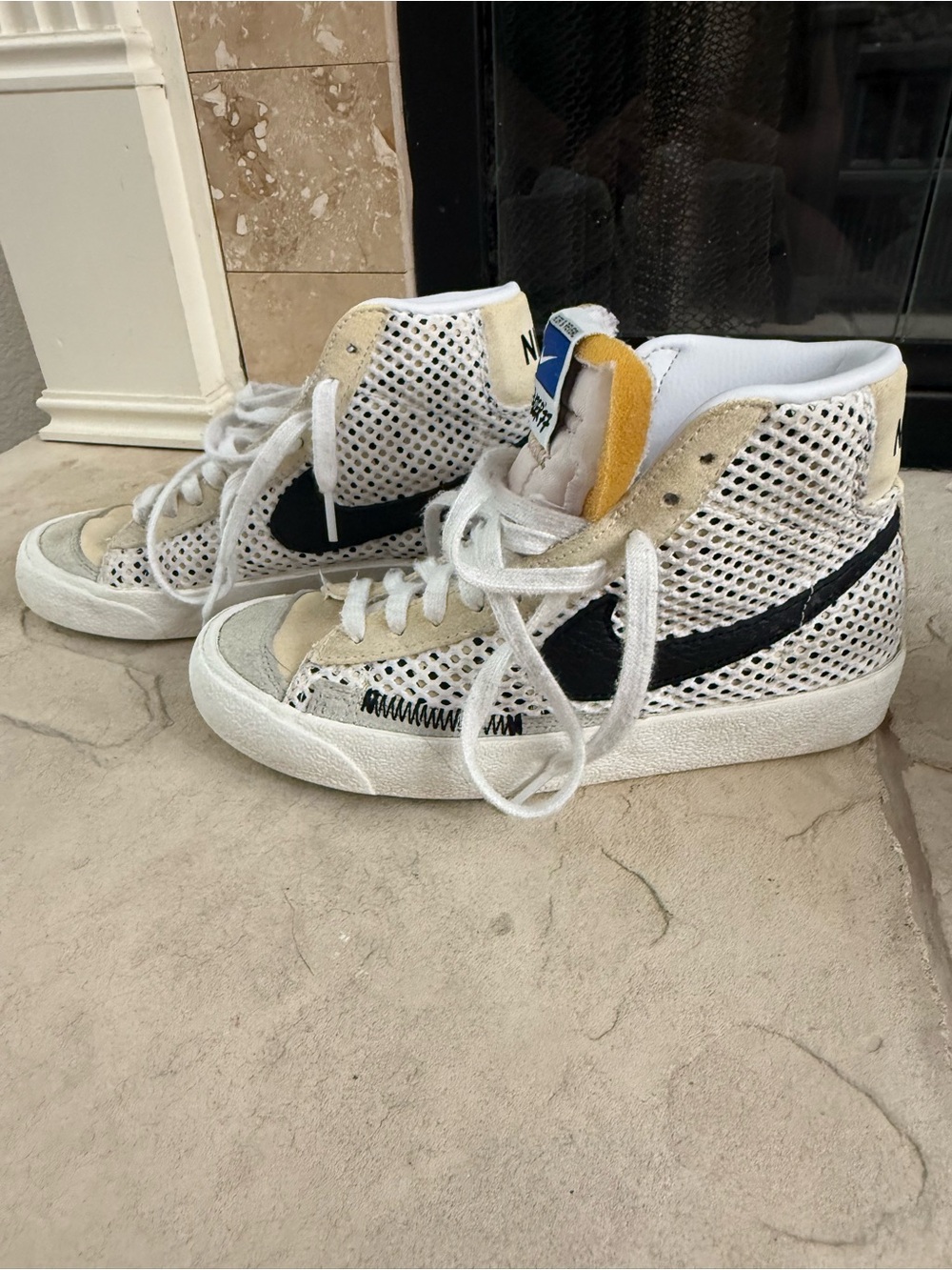 Nike Boys Alter and Reveal High-Top Sneakers 4.5